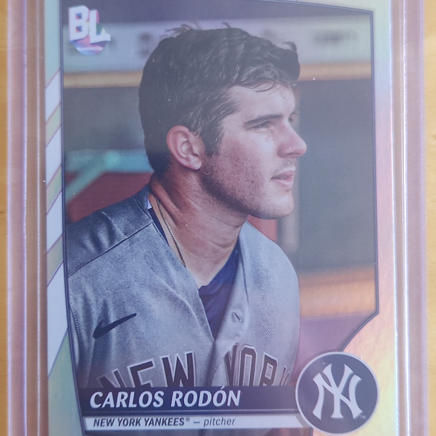 2023 Topps Big League Carlos Rodón Refractor #248 New York Yankees