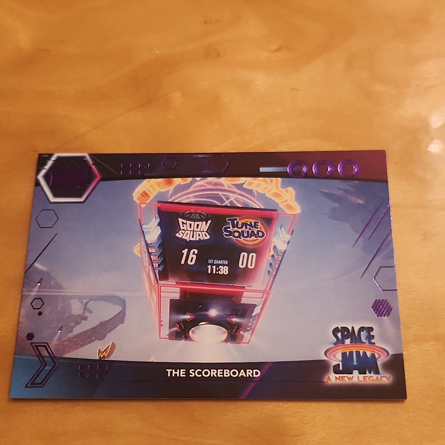 Upper Deck Purple Neon Space Jam A New Legacy The Scoreboard #86