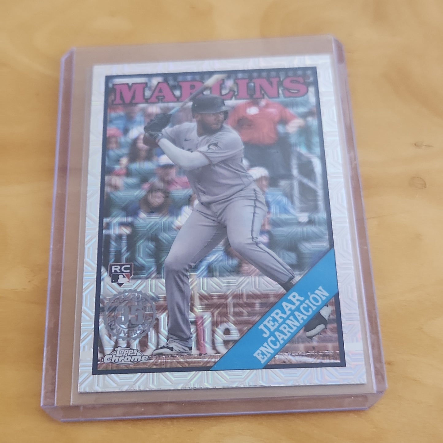 Topps Chrome 35th Anniversary Refracter Jerar Encarnacón RC #2T88C-8