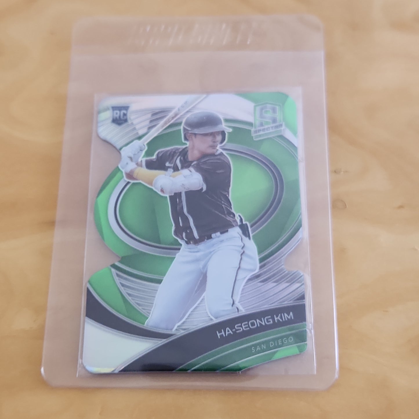 Panini Prizm Spectar Dye-Cut Green Ha-Seong Kim RC 5/25 #178