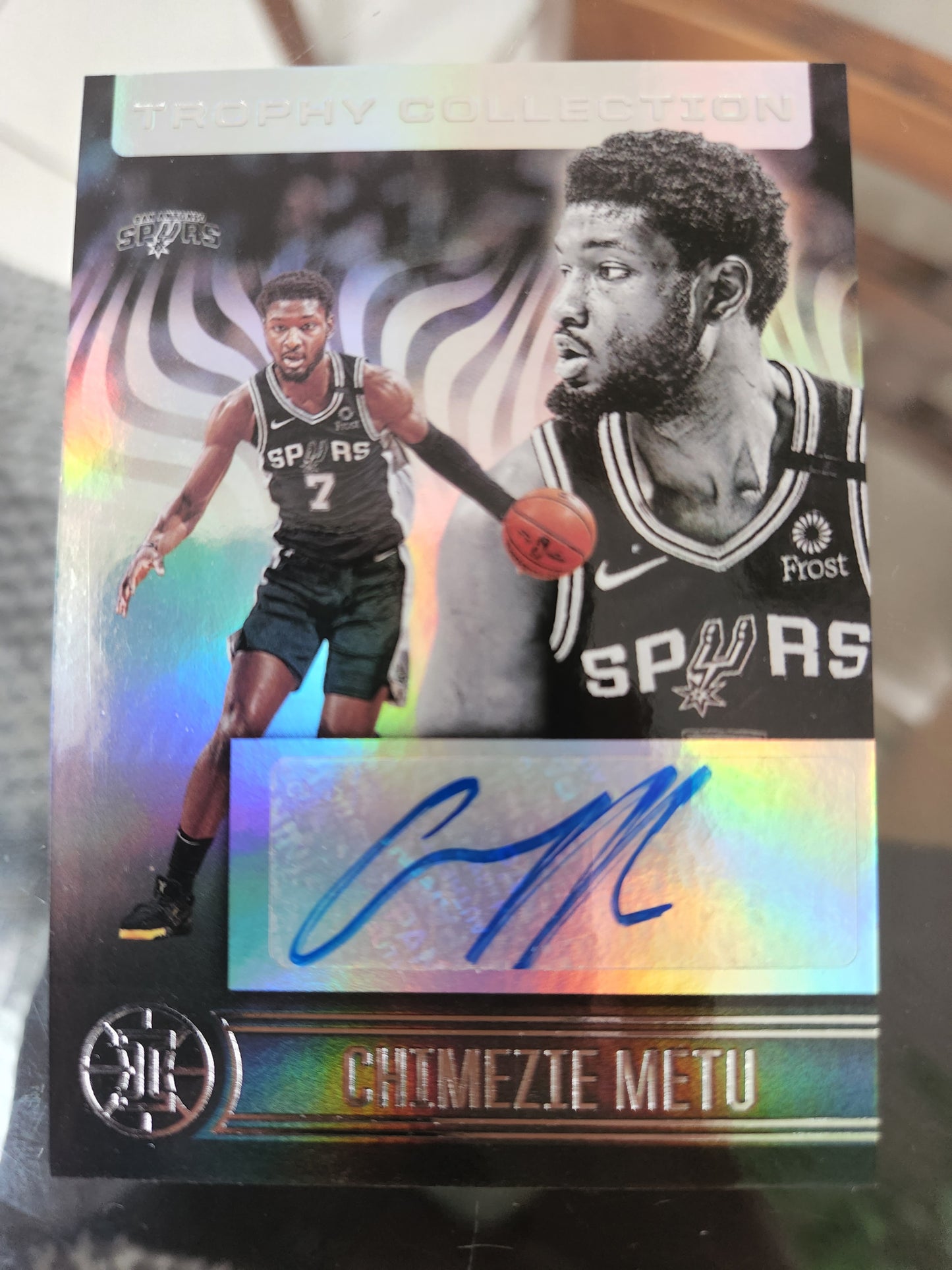 Chimezie Metu 2020 21 Illusions Trophy Collection Signature #TC CHI