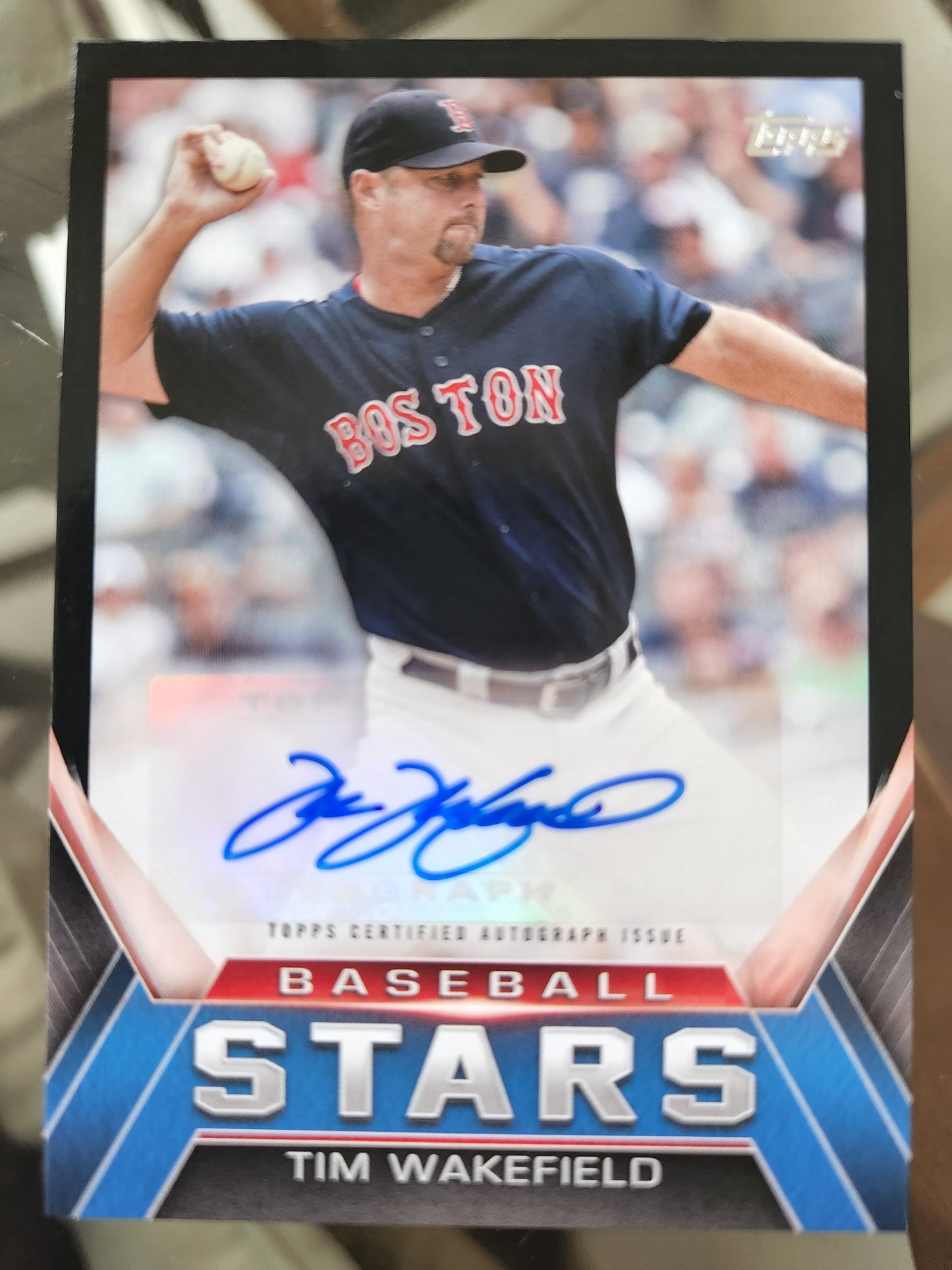 TIM WAKEFIELD 2021 Topps Update BASEBALL STARS AUTOGRAPH 124/199 Red Sox