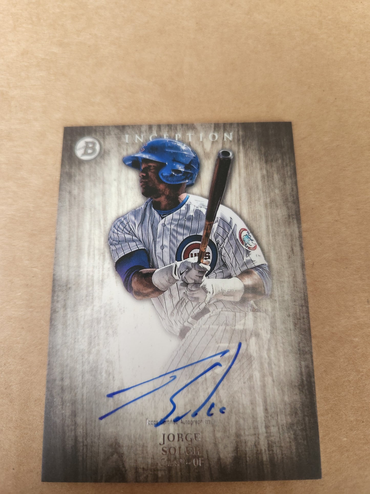 2014 Bowman Inception Jorge Soler #PA JS Auto | World Series MVP | Braves