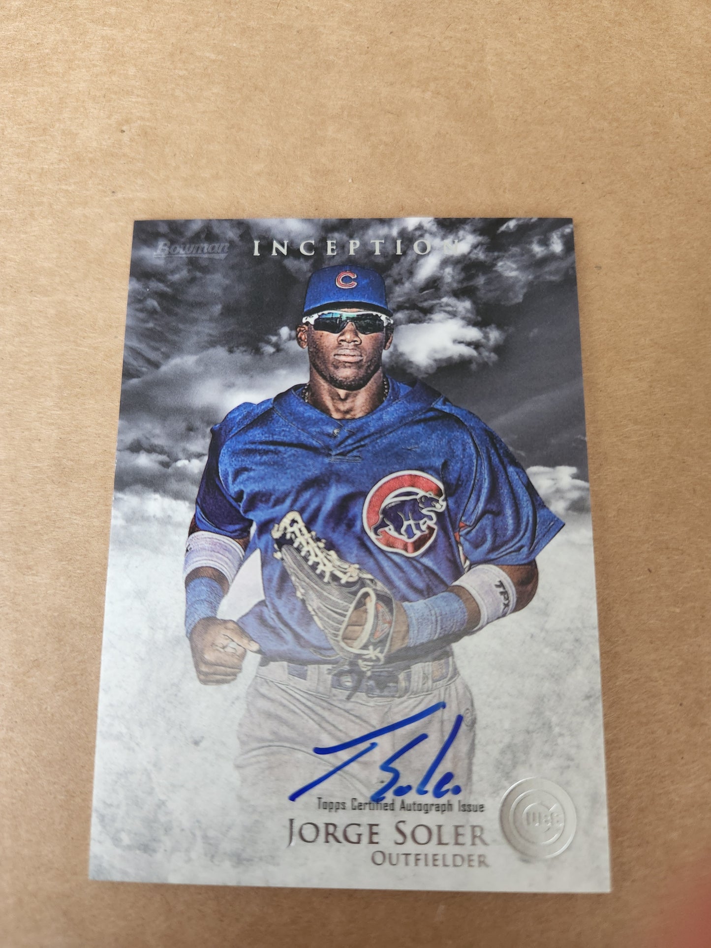 2013 Bowman Inception Prospect Auto Jorge Soler #PA JSO Auto
