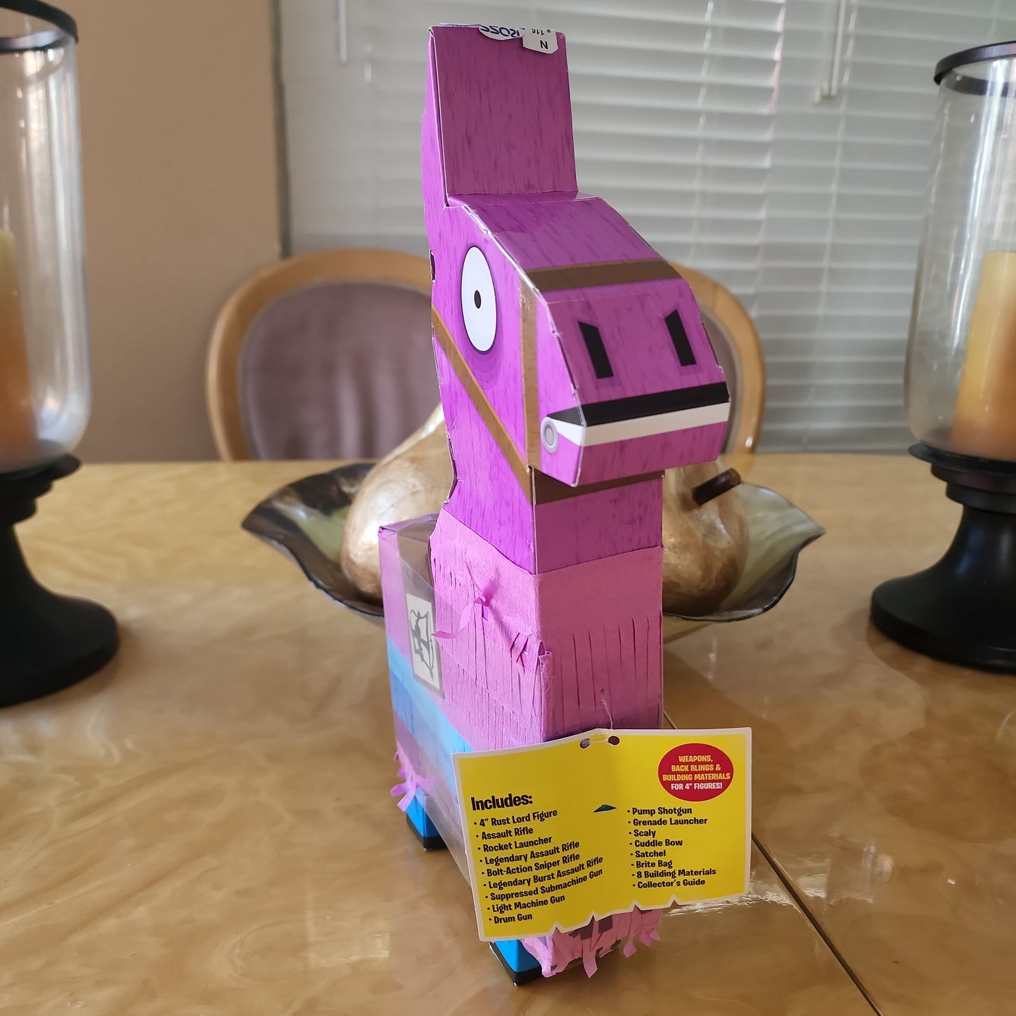 Jazwares Epic Games Fortnite Llama Drama Loot Piñata includes:,