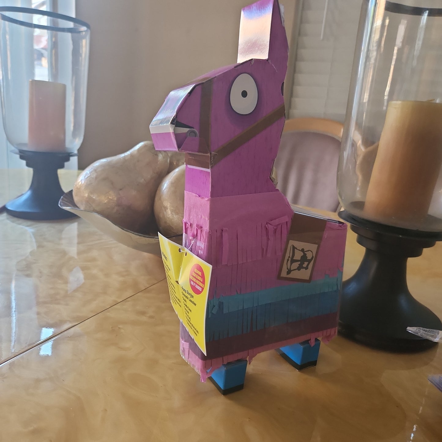 Jazwares Epic Games Fortnite Llama Drama Loot Piñata. Ages 8+. Condition Ripped up neck