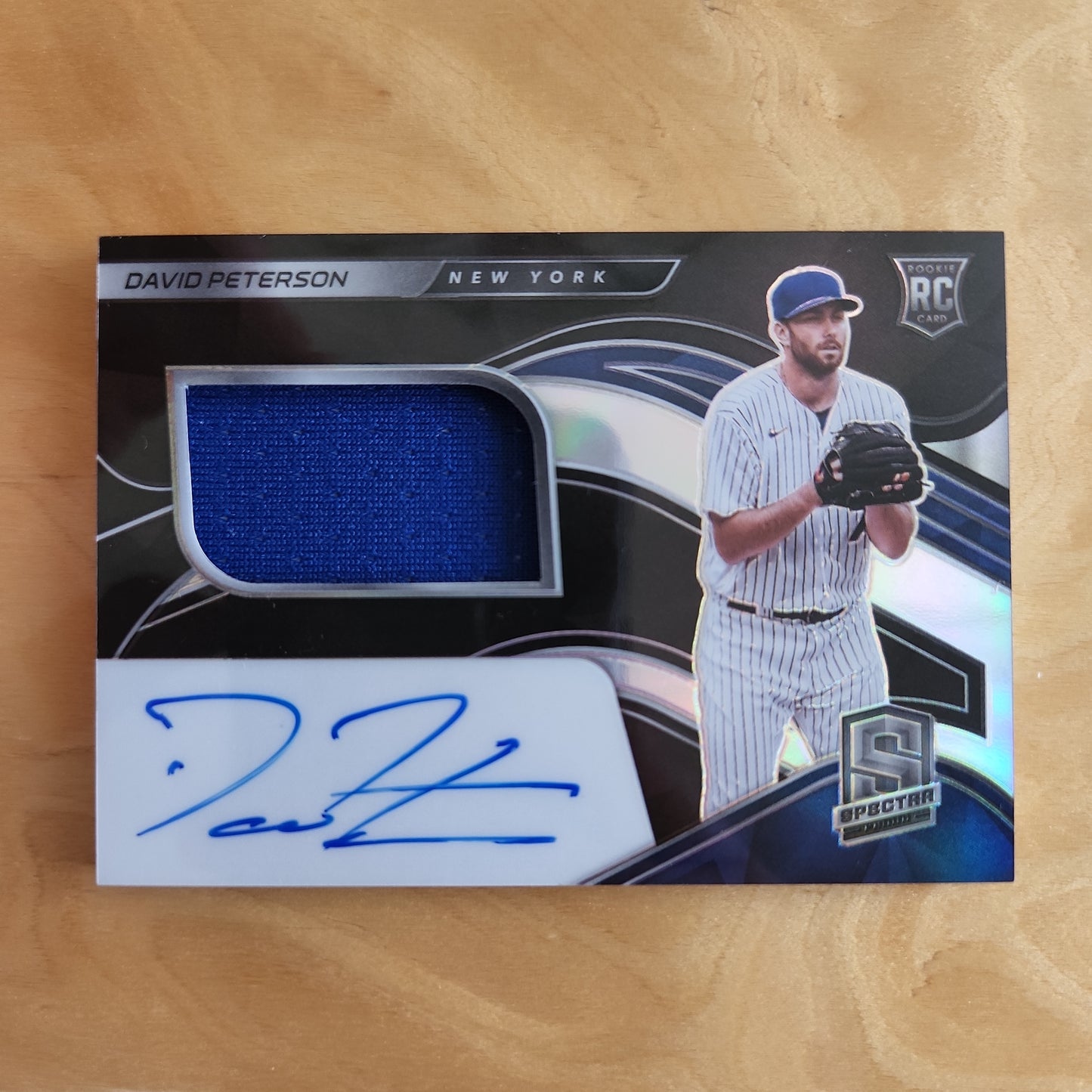 Panini Prizm Spector David Peterson Patch Auto Rookie 083/199 #102