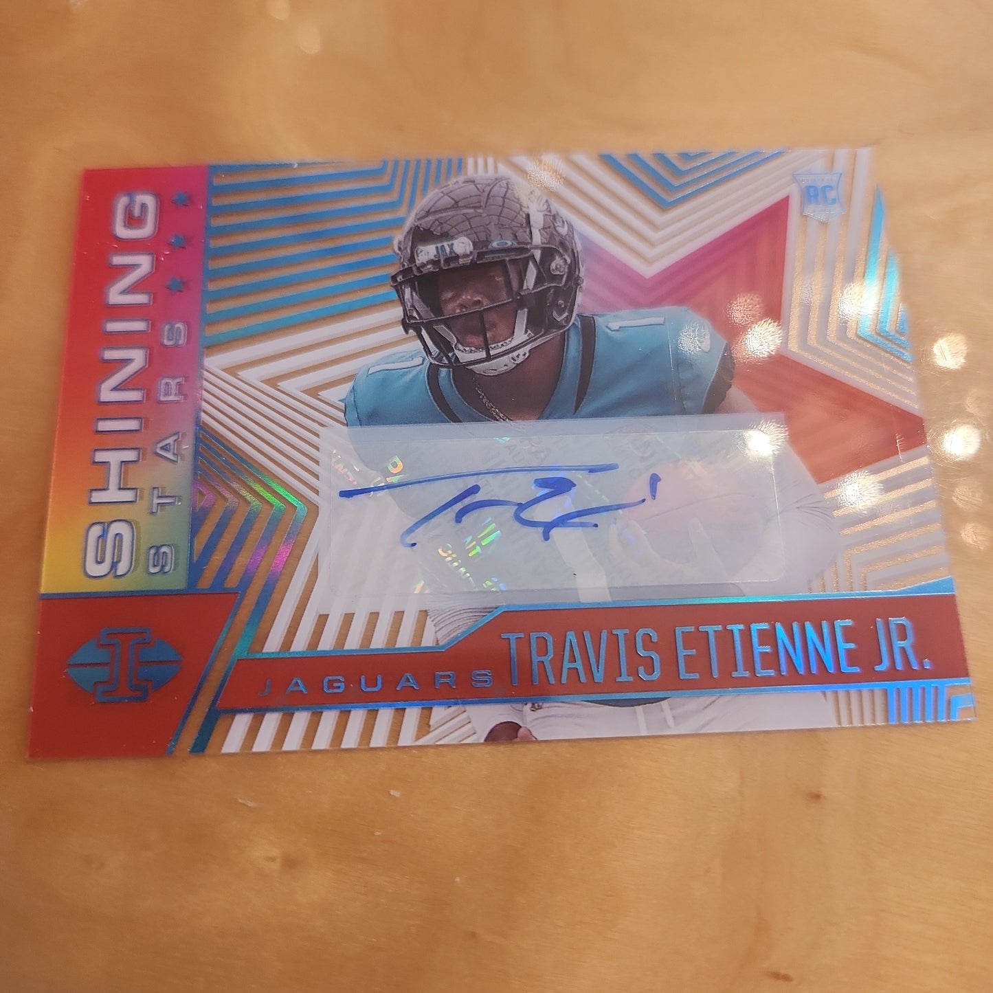 Panini Illusions Shining Stars Travis Etienne Jr. RC Auto 16/25 #SS-20