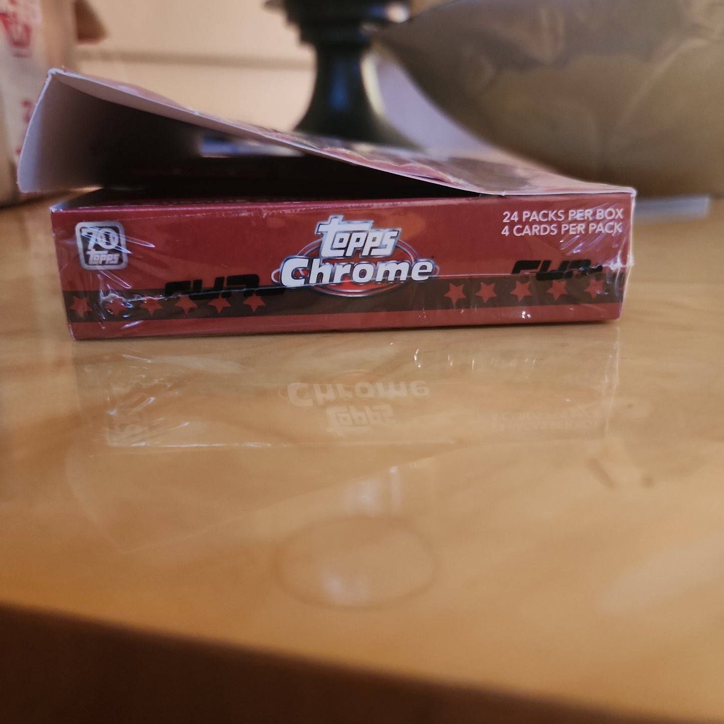 Non Sealed Topps Chrome 70 Topps Platinum Anniversary Edition