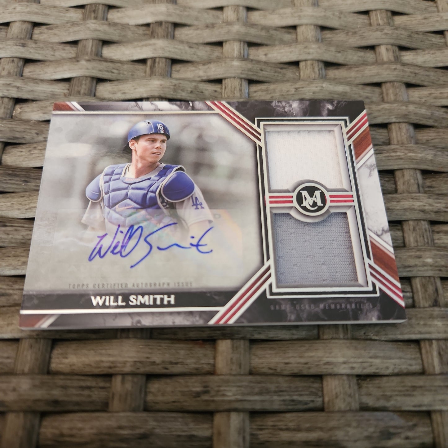 Topps Certified Will Smith Jersey Patch Auto75/299 #SWDRA-WS