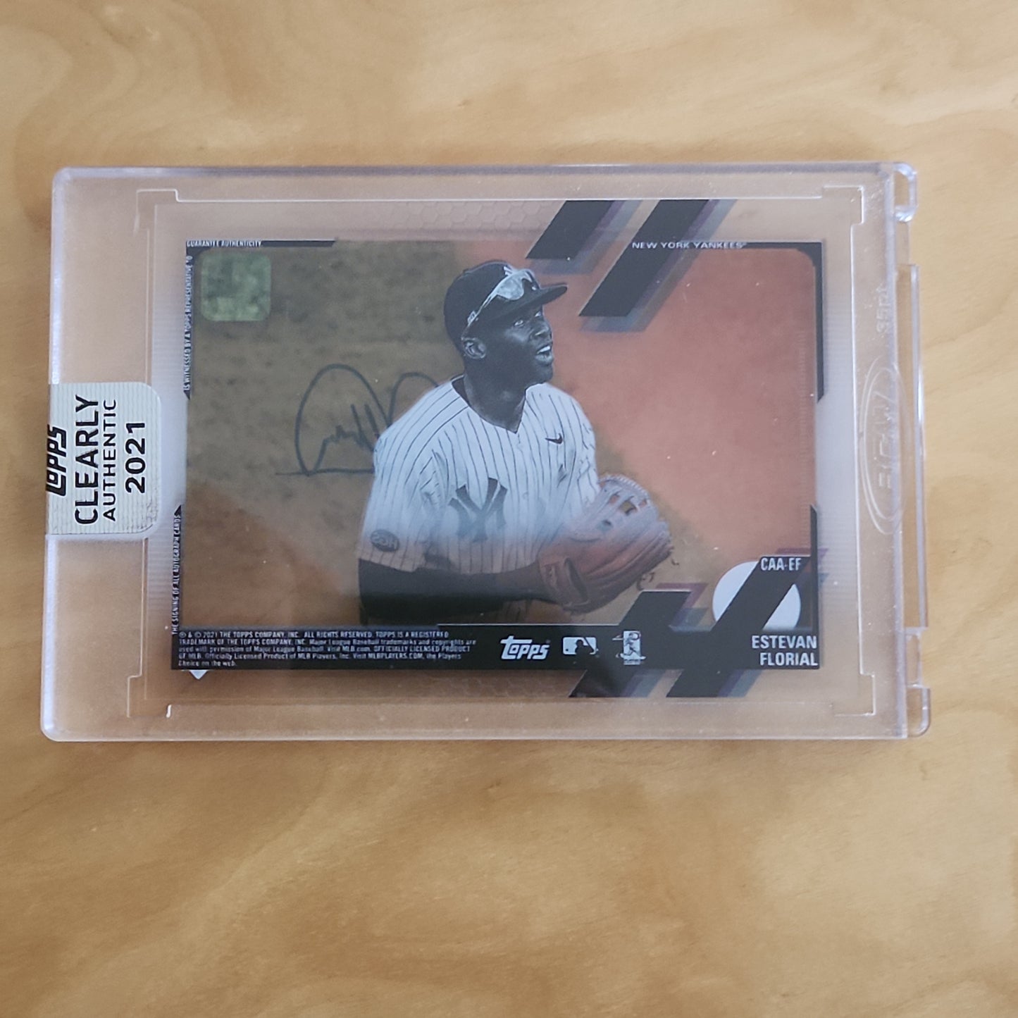 Topps Clear 70th Anniversary Estevan Florial RC Auto #CAA-EF