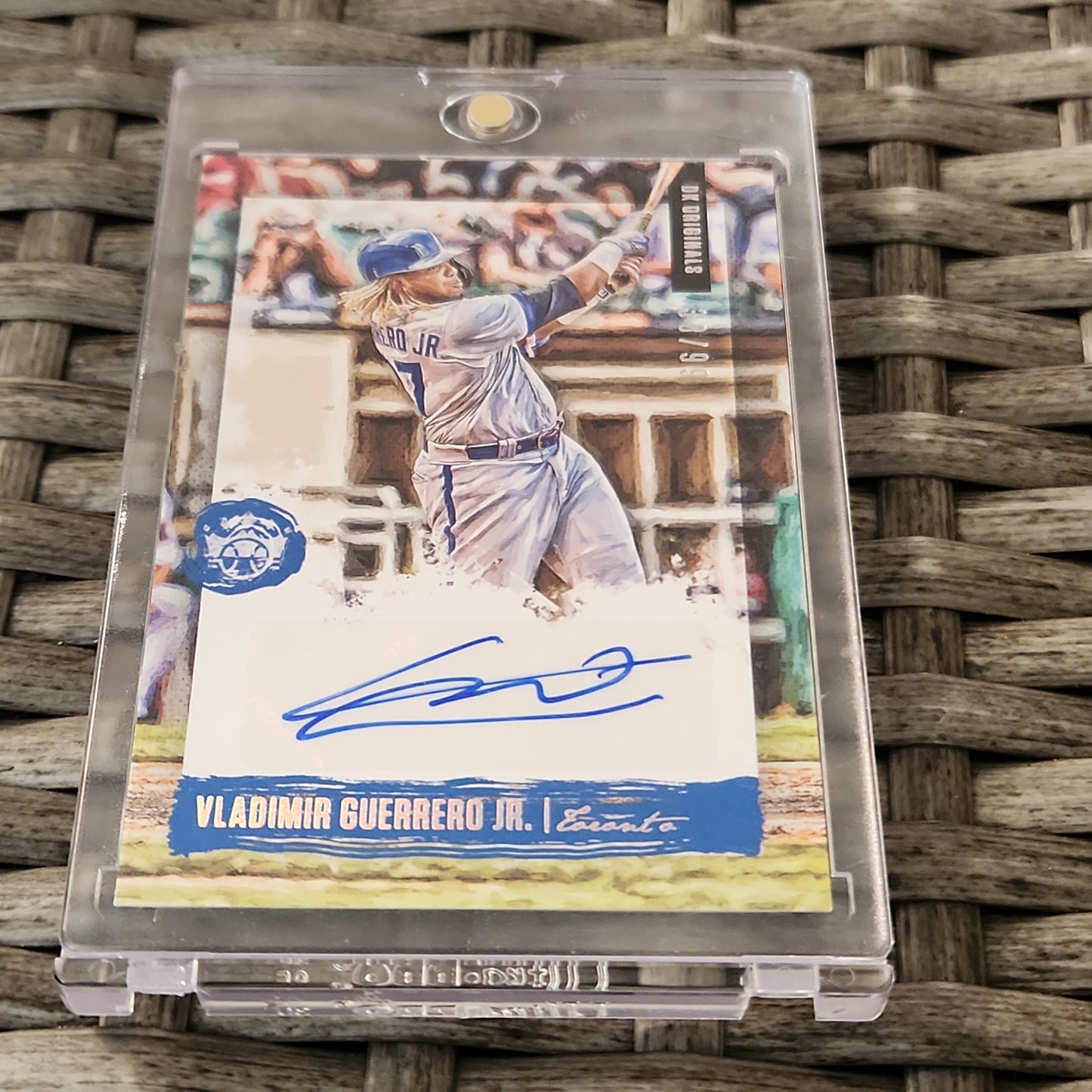 Panini Mosiac DK Originals Vladimir Guerrero Jr. Auto 38/99 #DKO-VG
