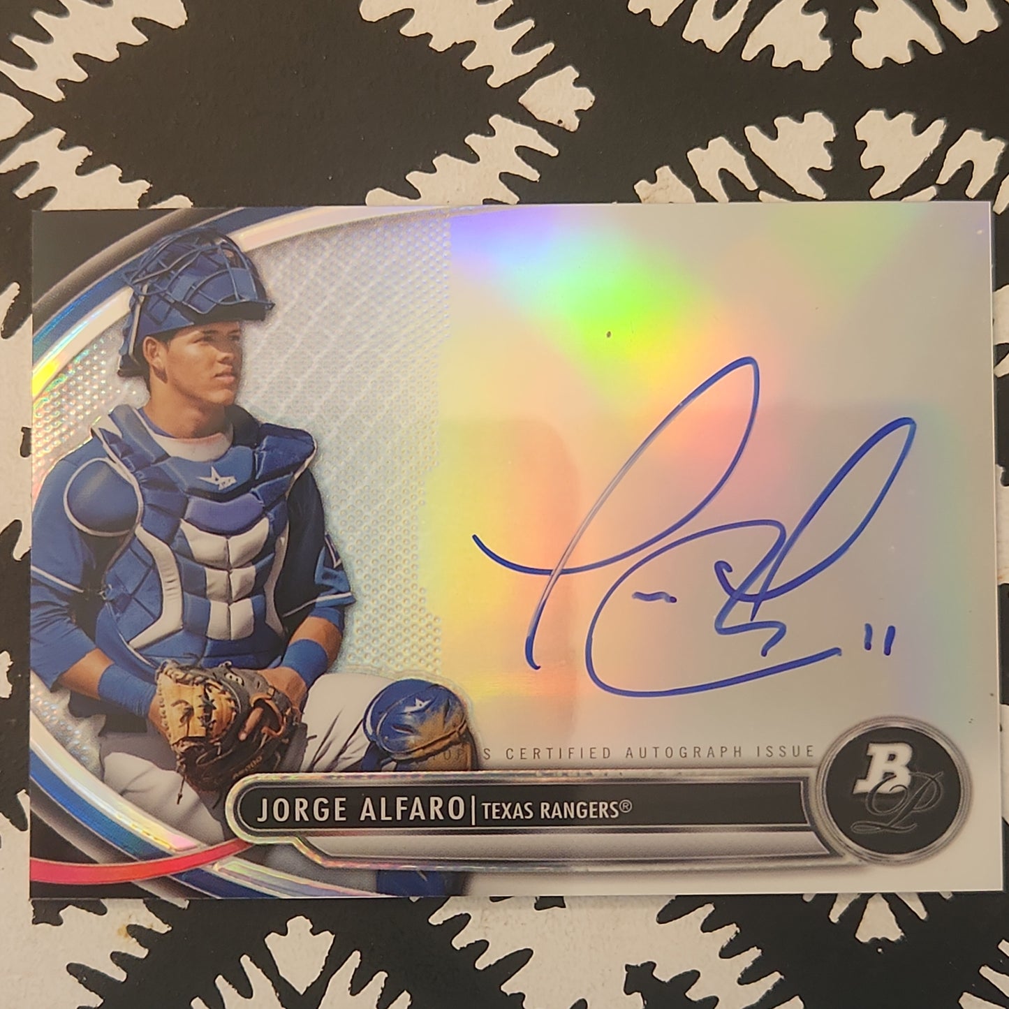 2013 Bowman Platinum Auto Prospects Jorge Alfaro #BPAP-JA Auto