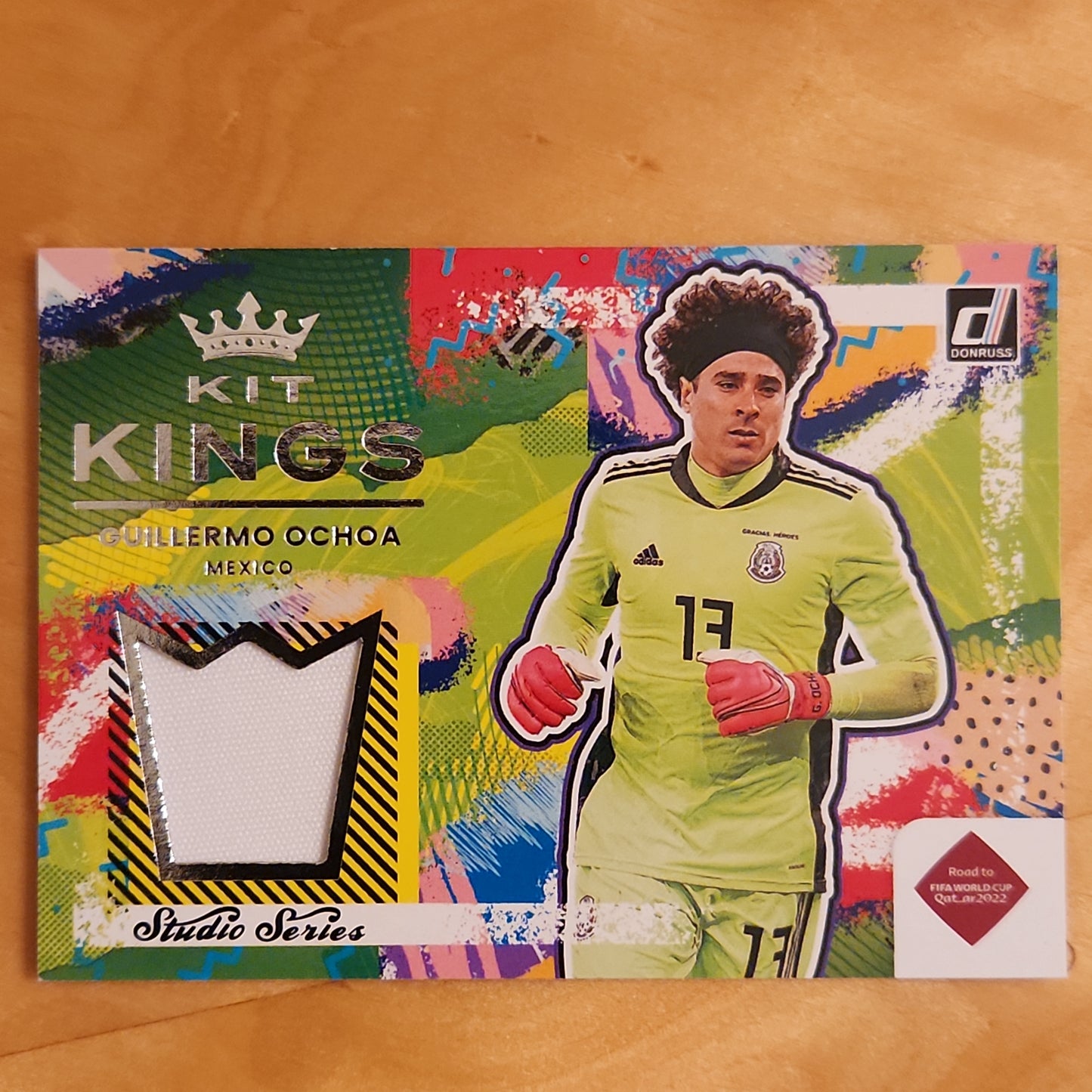 Guillermo Ochoa KIT KINGS 2021-22 Panini Donruss World Cup Qatar #KK-GO Mexico