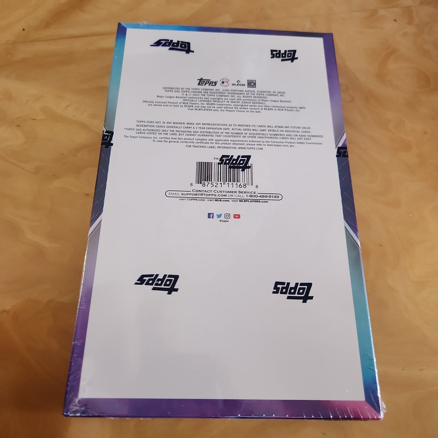 Sealed Topps Chrome Cosmic 2022 Baseball Hobby Only Product