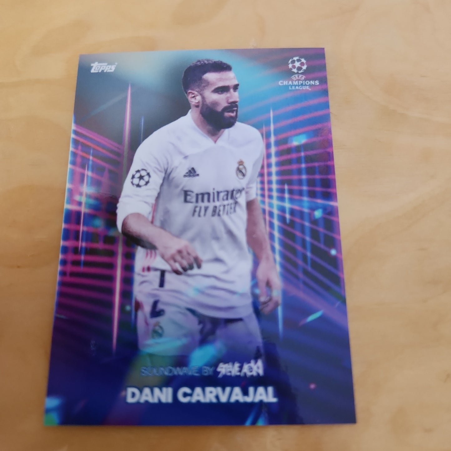 Topps Champions League Soundwave By Steve Aoki Dani Carvajal