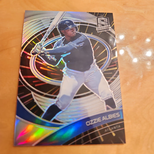 Panini Prizm Spectra Ozzie Albies 15/75 #70