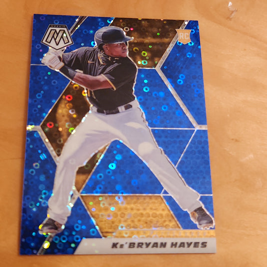 Panini Prizm Mosiac Blue Ke'Bryan Hayes RC 98/99 #242