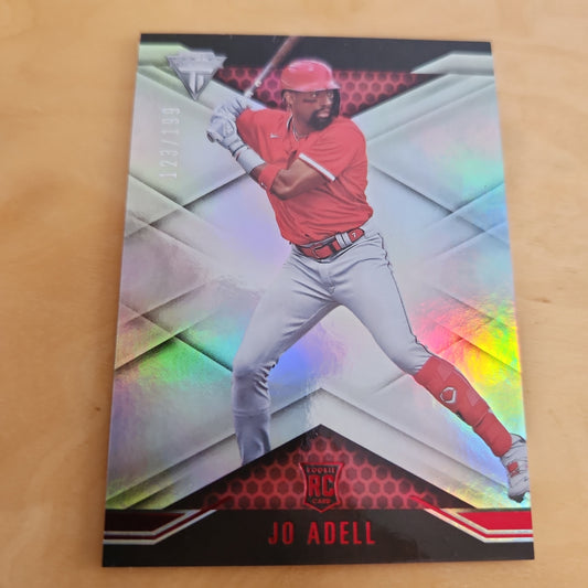 Panini Titanium Holo Baseball Jo Adell RC 123/199 #1