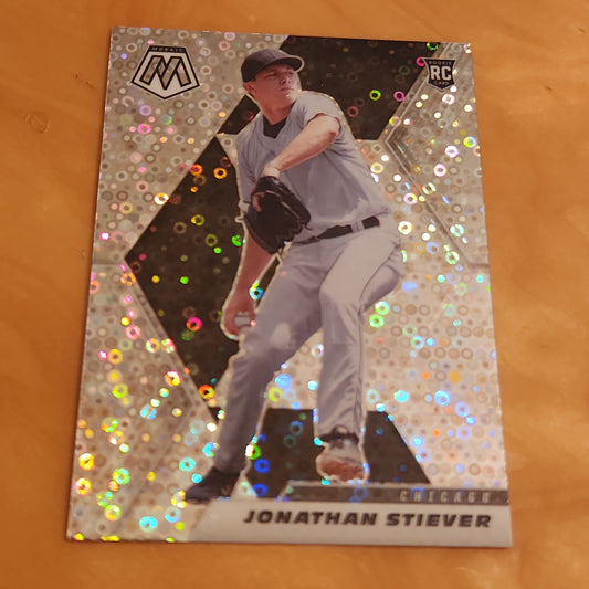 Panini Mosaic Prizm Baseball Disco Jonathan Stiever RC #206