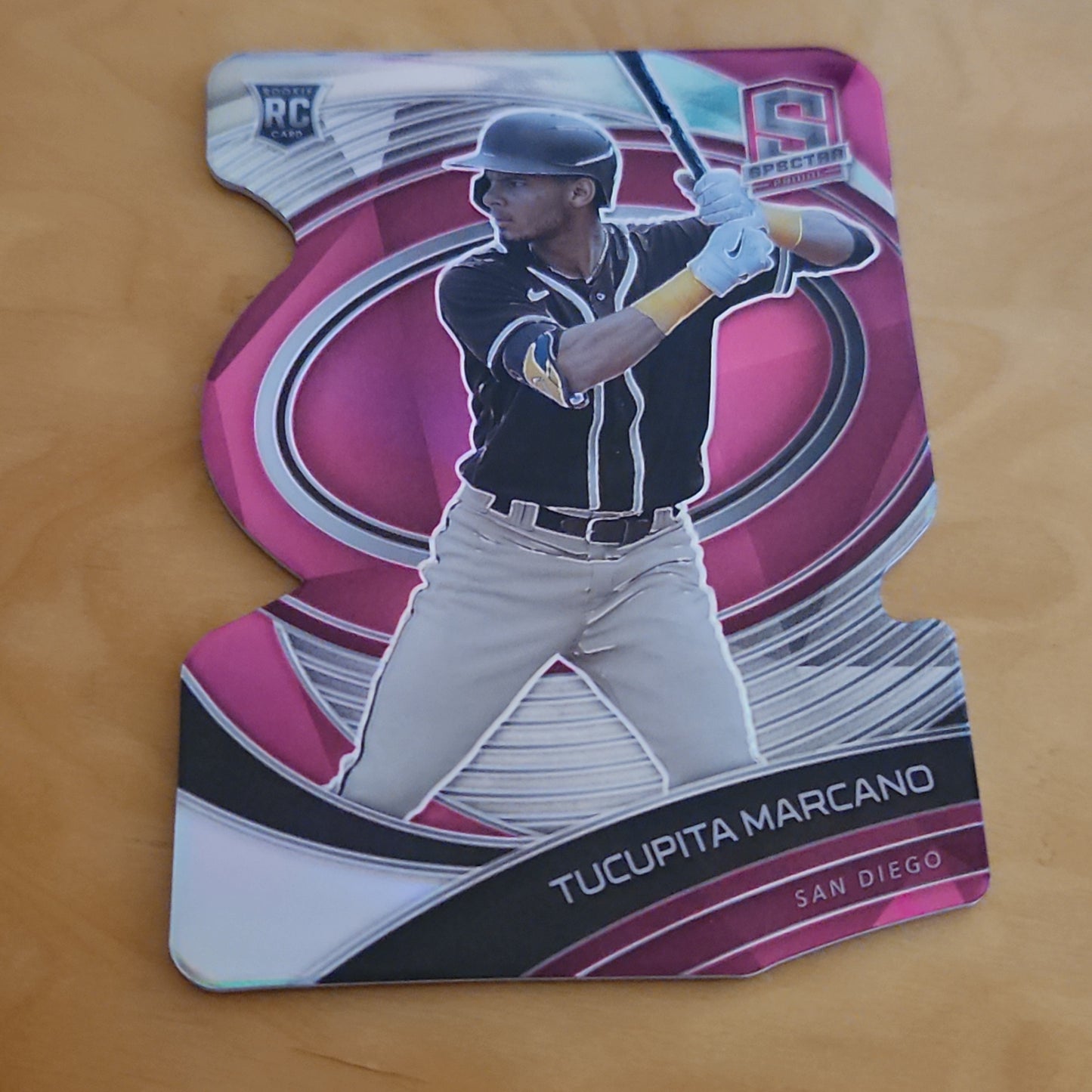 Panini Prizm Spectra Pink Dye-Cut Tucupita Marcano RC 06/35 #141