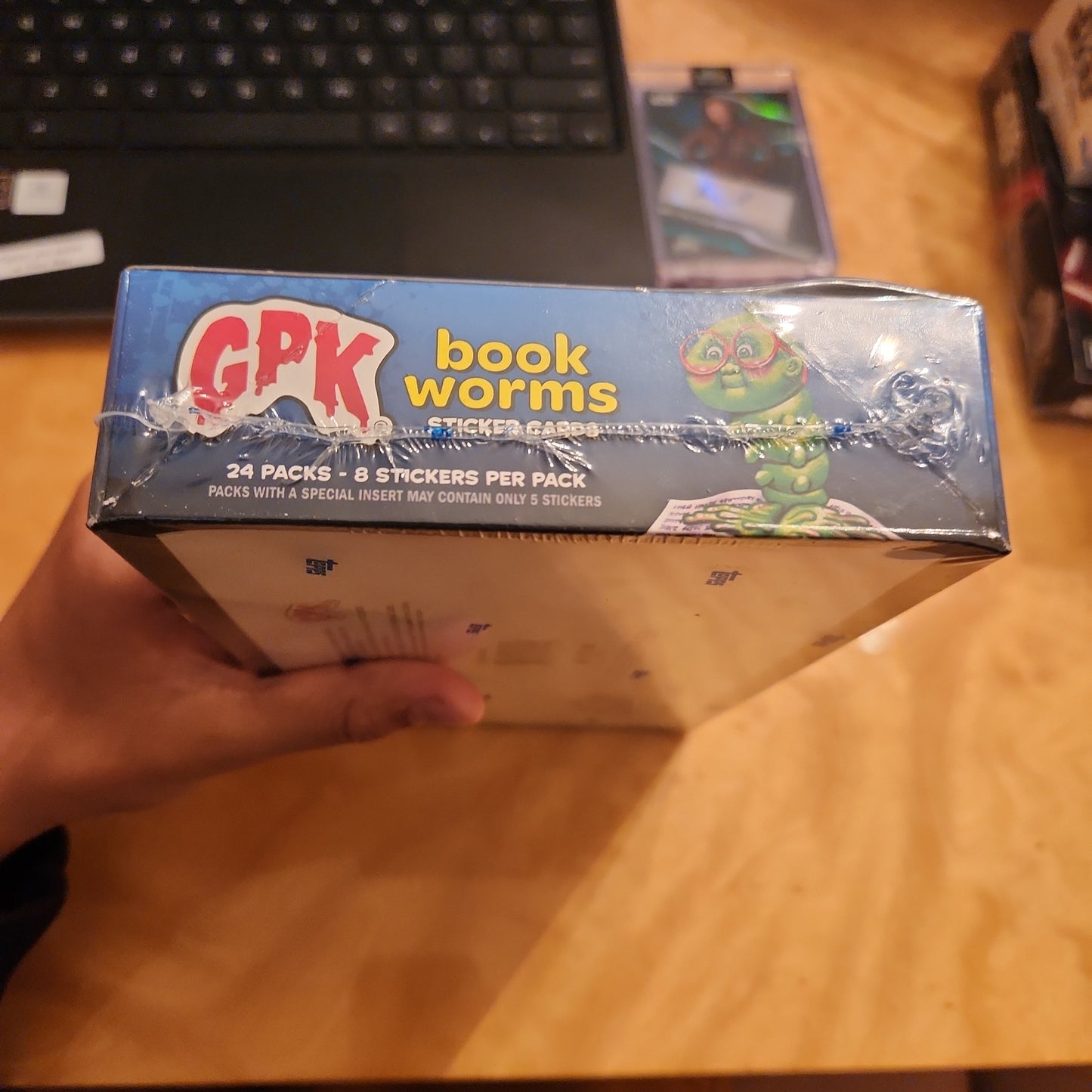 Sealed Topps Collector Edition Garbage Pail Kids Book Worms Sticker Cards