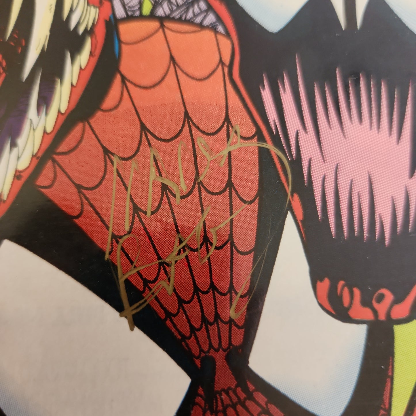 Marvel Comics 30th Anniversary 1962-1992 The Amazing Spider-Man Carnage: The Conclusion Duo Autographs