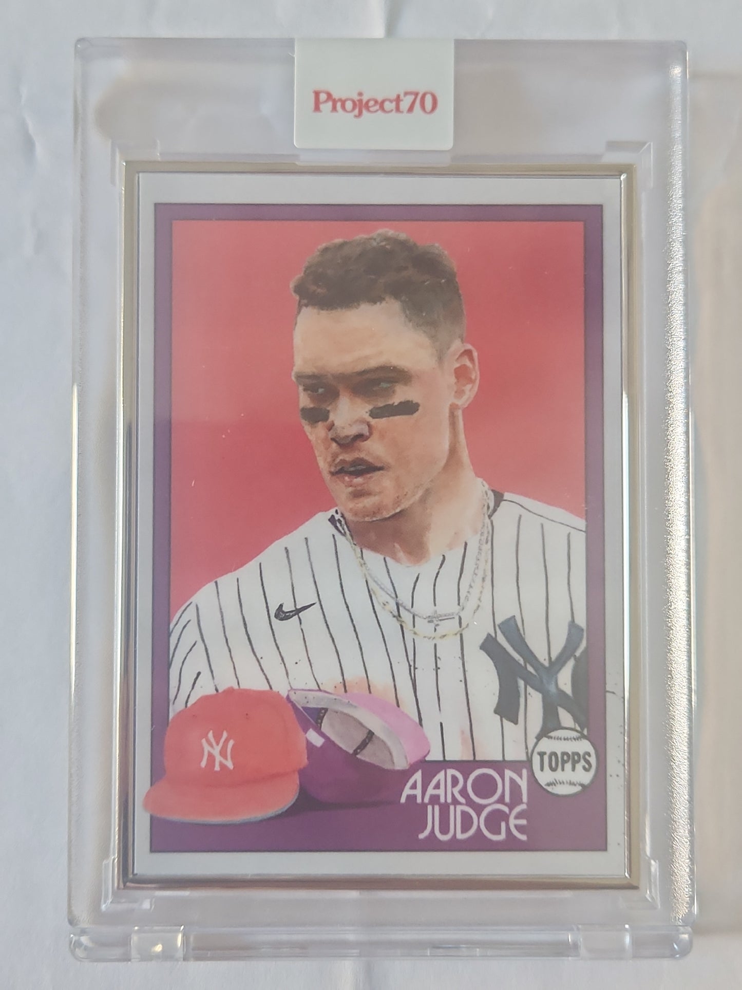 2021 Topps Project70 Aaron Judge #519 Jacob Rochester Artist Proof 12/51