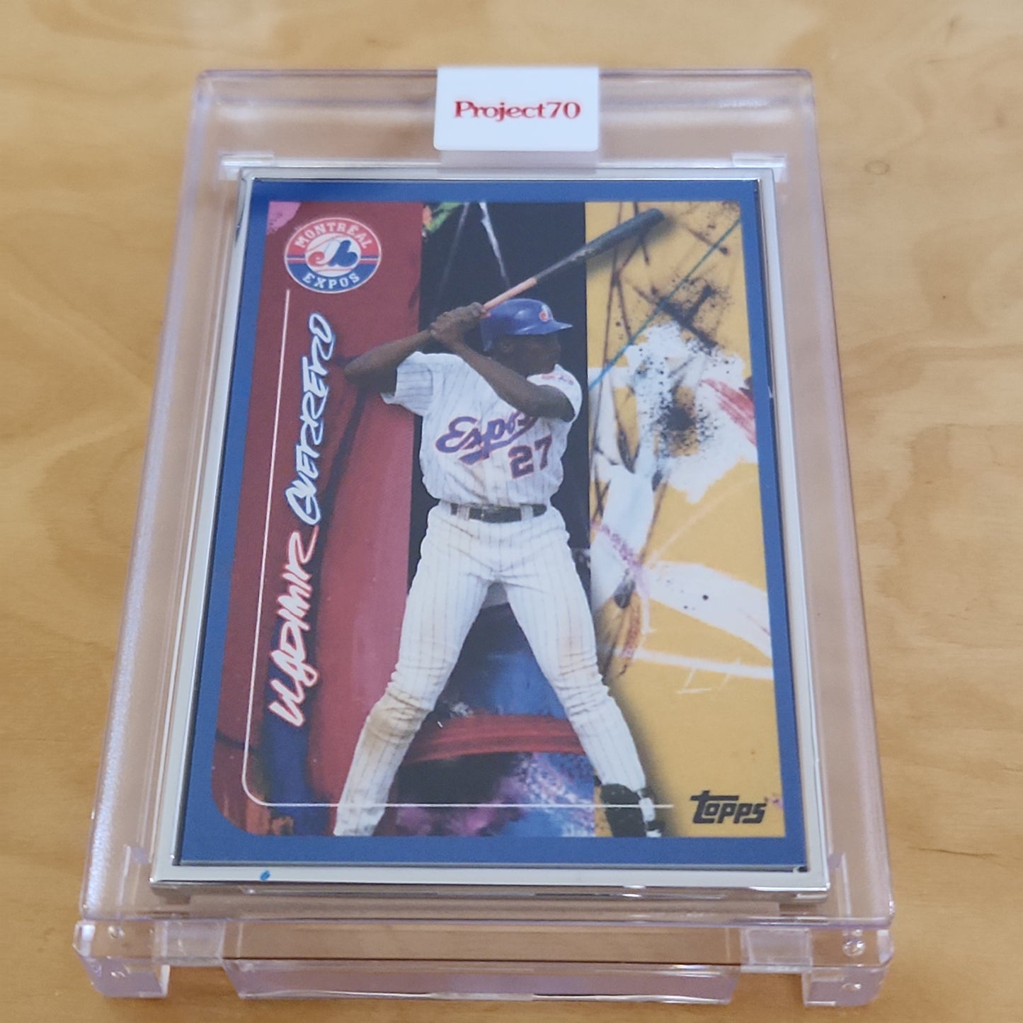 Topps Project 70 Artist Proof By: Futura Vladimir Guerrero Jr. 16/51 #443
