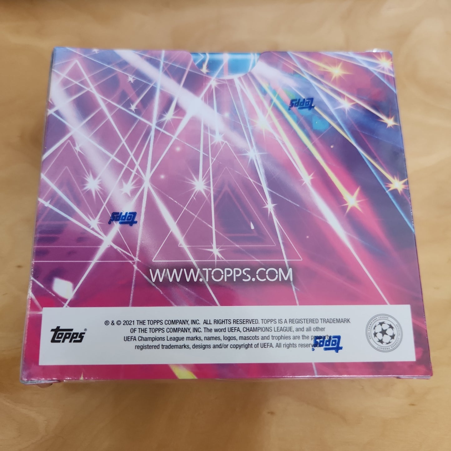 Sealed Topps Champions League Football/Soccer Festival By: Steve Aoki