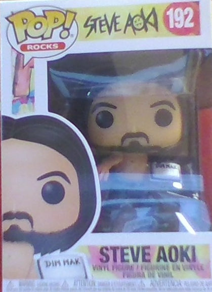 Funko Pop Rocks Steve Aoki