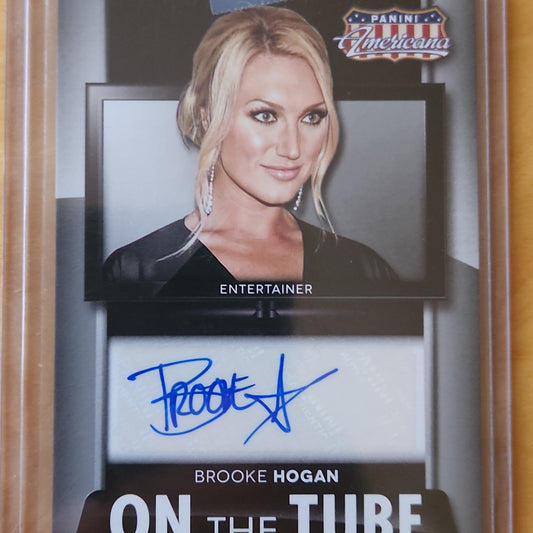 2015 Panini Americana Brooke Hogan AUTO On the Tuben insert # MS-BH