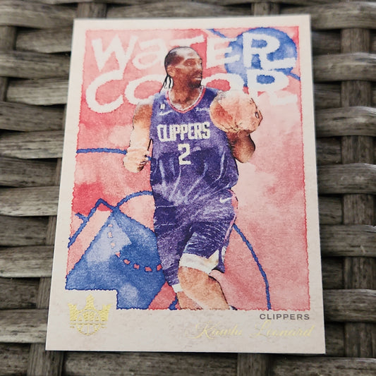 Panini Court Kings Water Color Kawhi Leonard #21