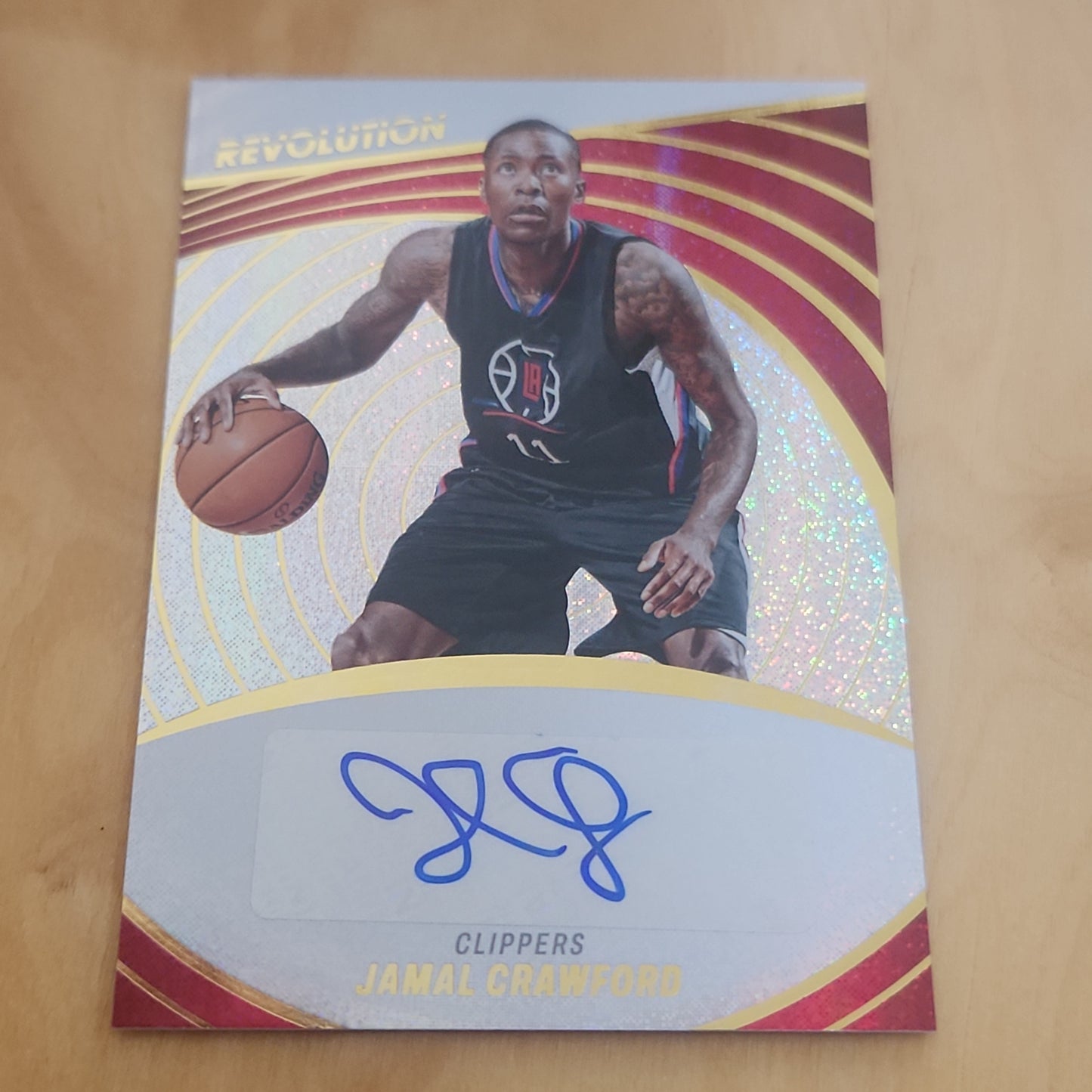 Panini Revolution Jamal Crawford Auto #A-JCF