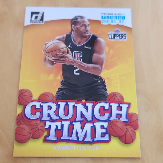 Panini Donruss Crunch Time Kawhi Leonard #7