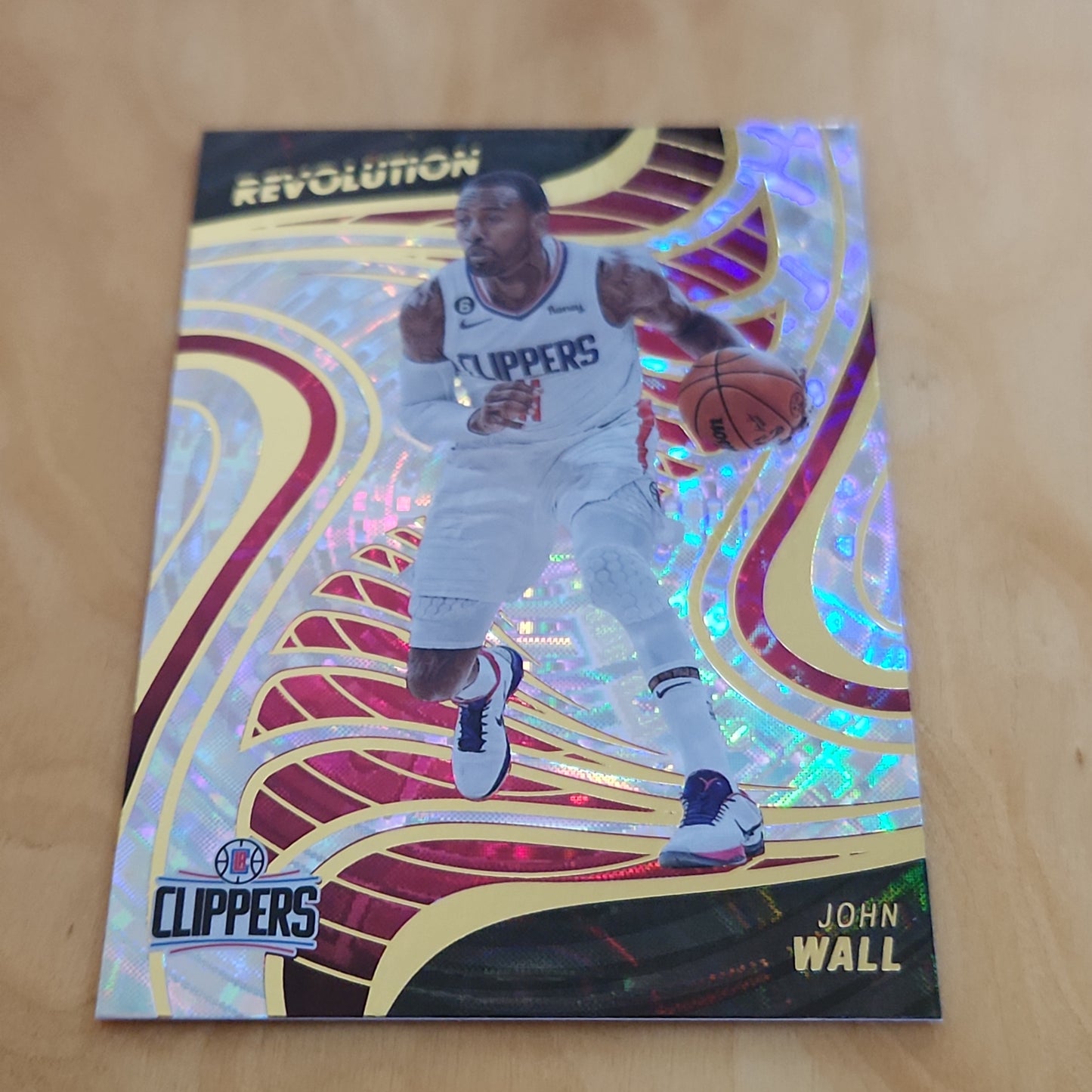 Panini Revolution Fractal John Wall #22