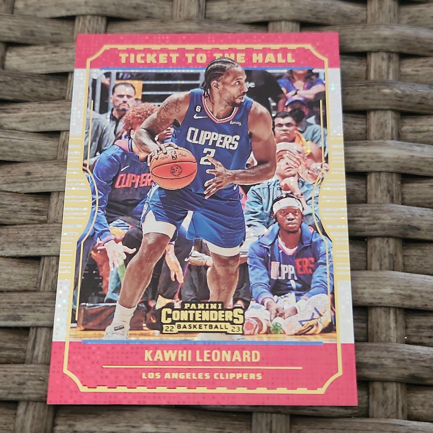 Panini Contenders Ticket To The Hall Kawhi Leonard #9