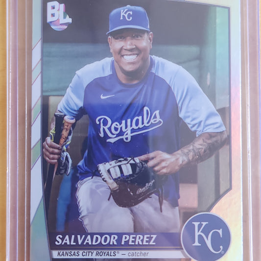 2023 Topps Big League Salvador Perez  Refractor #250 Kansas City Royals