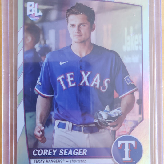 2023 Topps Big League Corey Seager Refractor #247 Texas Rangers