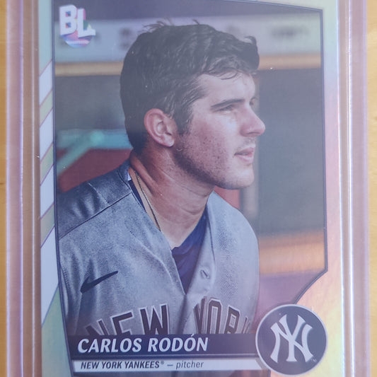 2023 Topps Big League Carlos Rodón Refractor #248 New York Yankees