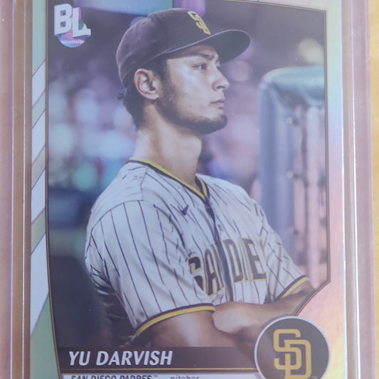 2023 Topps Big League Yu Darvish Refractor #243 San Diego Padres