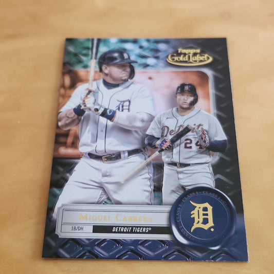 Topps Gold Label Miguel Cabrera #11