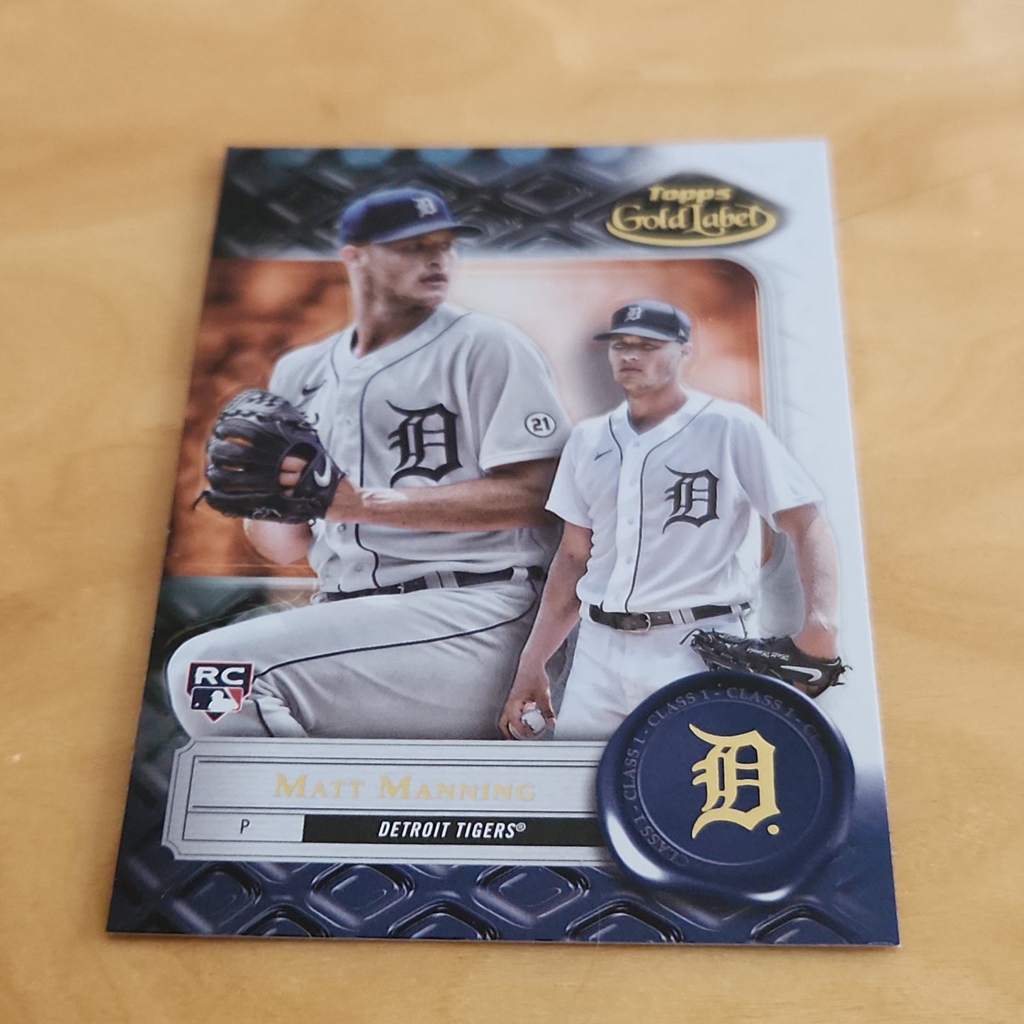 Topps Gold Label Matt Manning RC #2