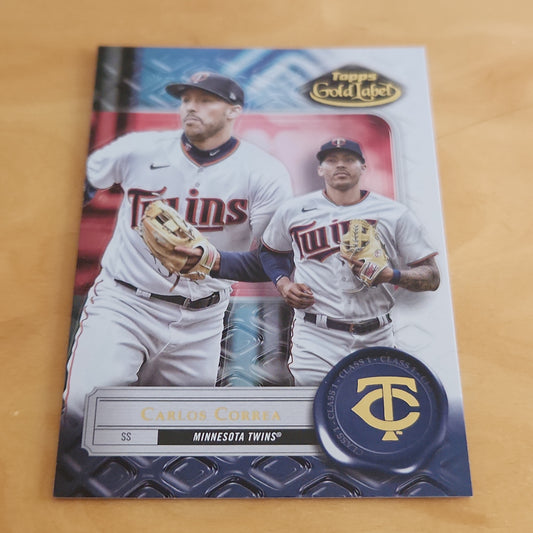 Topps Gold Label Carlos Correa #79