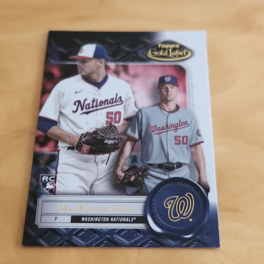 Topps Gold Label MacKenize Gore RC #19