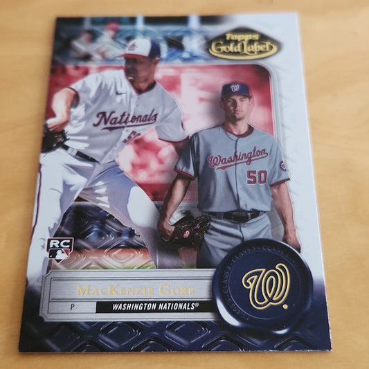 Topps Gold Label MacKenize Gore RC #19