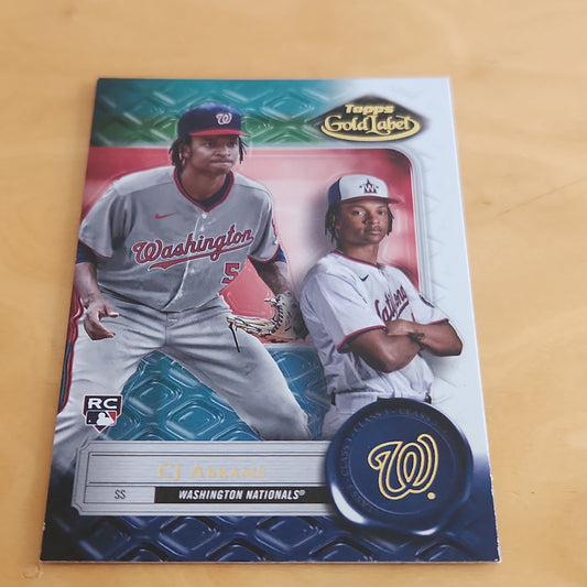 Topps Gold Label Cj Abrams RC #38