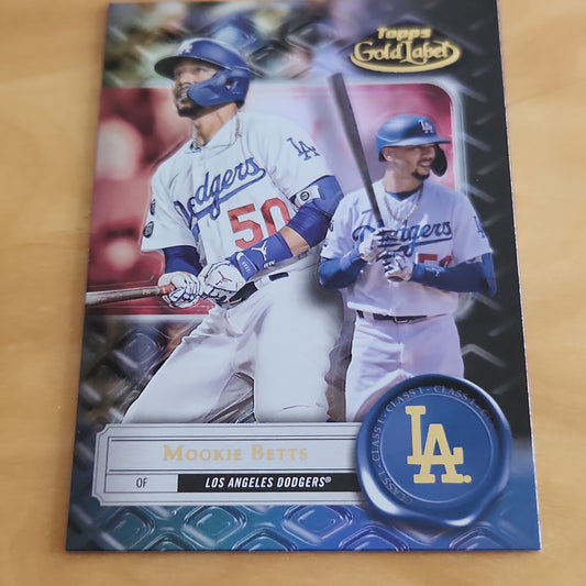 Topps Gold Label Mookie Betts #16