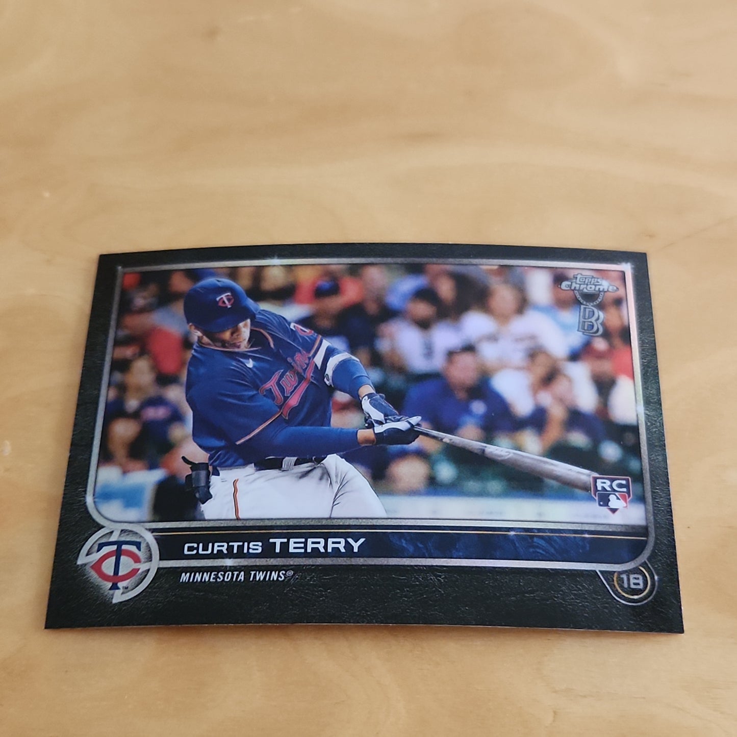Topps Chrome BB Curtis Terry RC #68