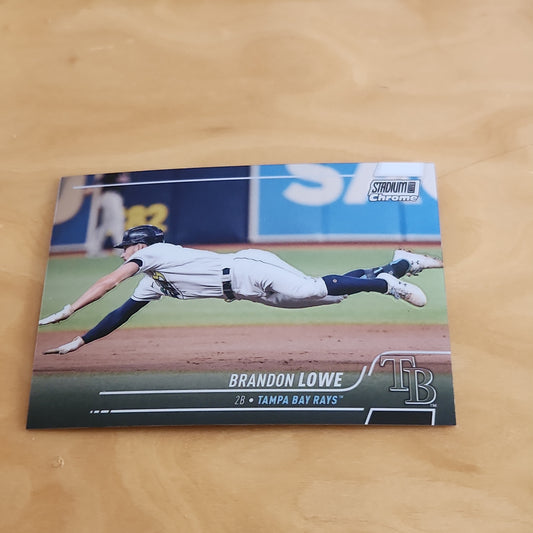 Topps Stadium Chrome Brandon Lowe #154